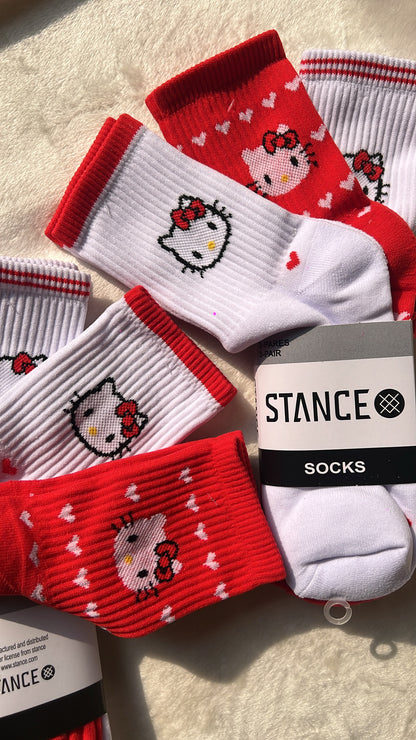 3 pares de calcetines Kitty corazones ♥️