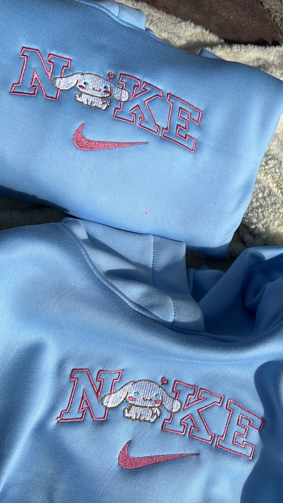 Sudadera Nike Cinnamoroll 🩵🩷