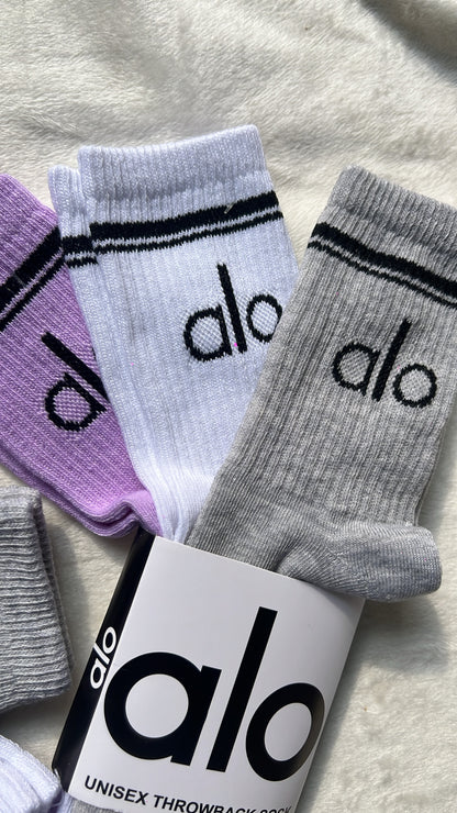 3 pares de calcetines Alo 💜