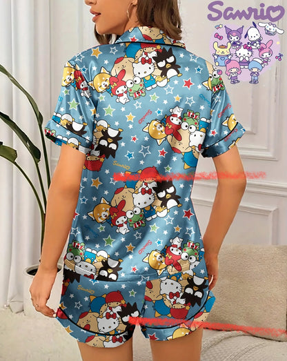 Pijama satin personajes
