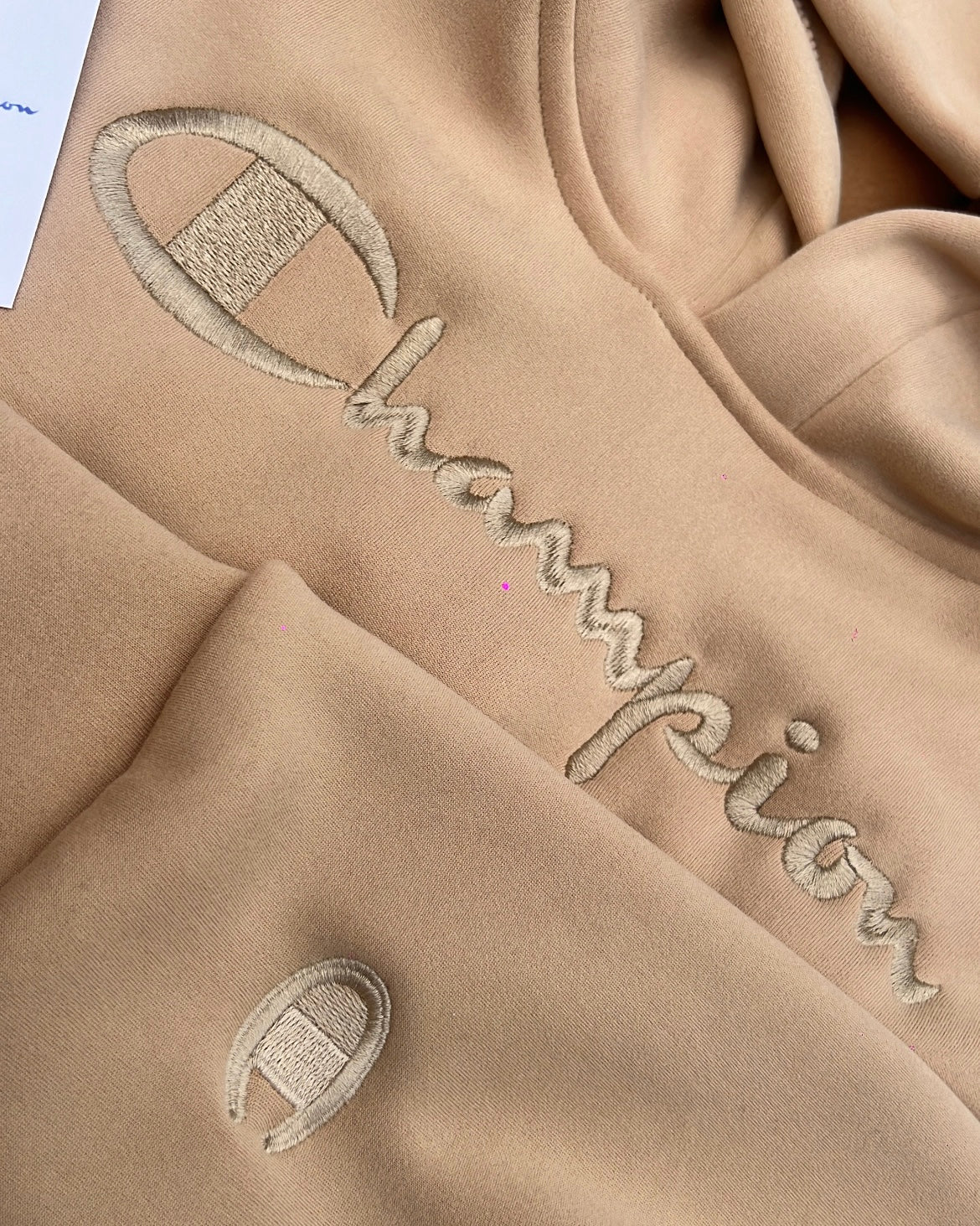 Sudadera Champion Beige