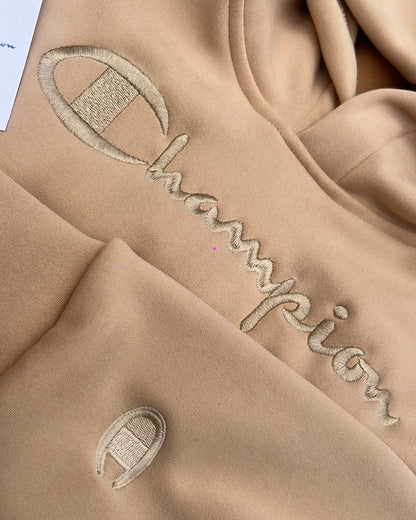 Sudadera Champion Beige