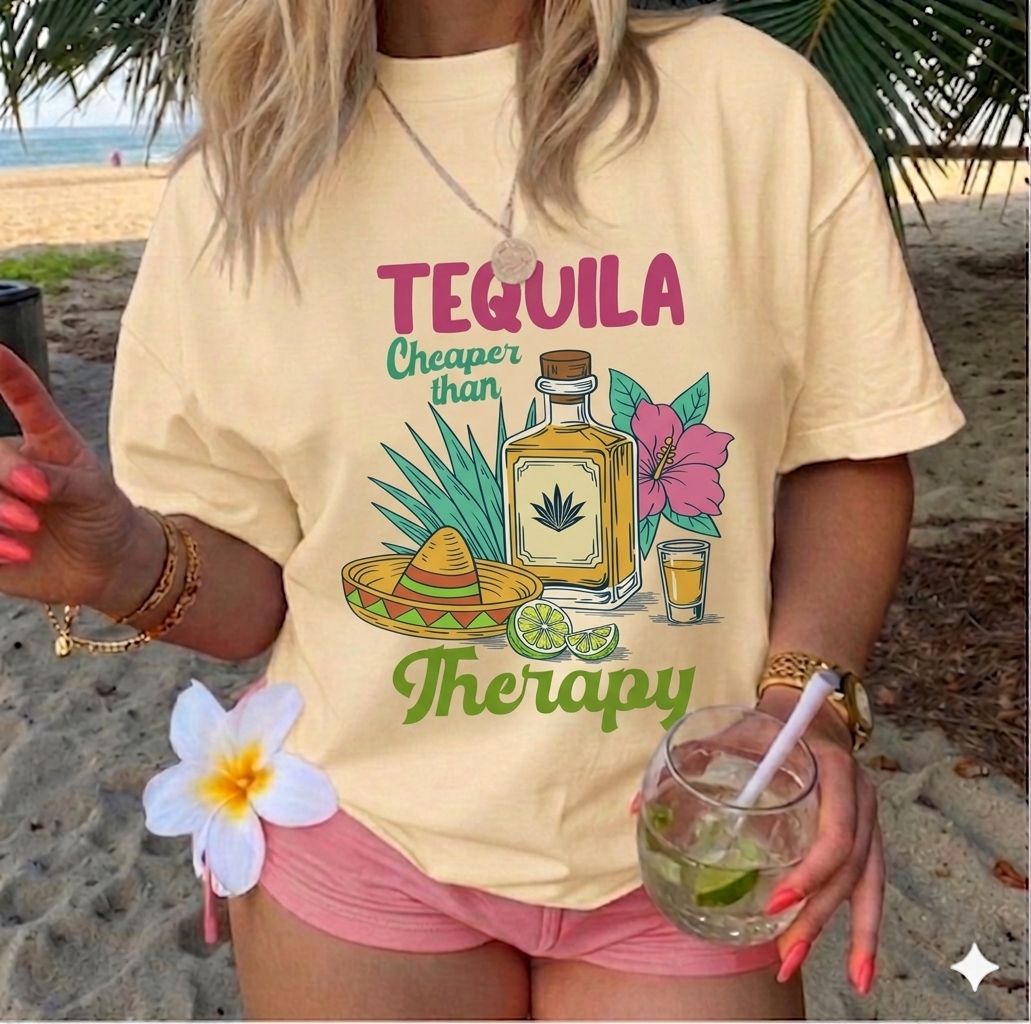 Playera Summer Beige UNITALLA🌴🥥🌊🏖️☀️
