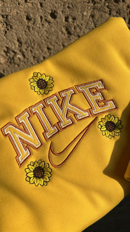 Sudadera Nike Girasoles Amarilla 🌻💛