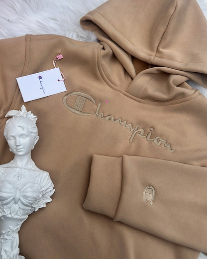 Sudadera Champion Beige
