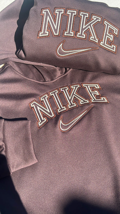 Sudadera Capuchina café