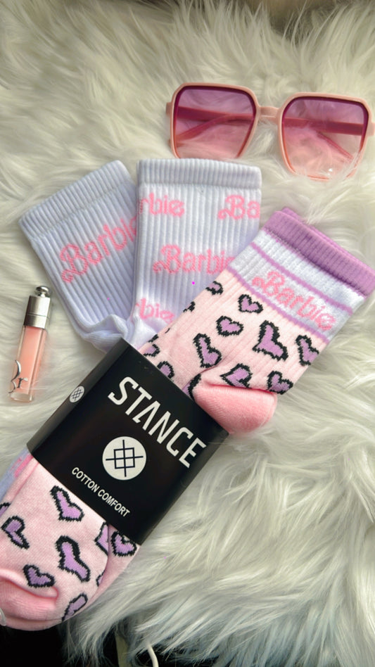 3 pares de calcetines Barbie