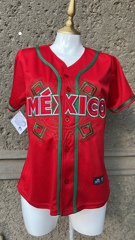 Casaca México Roja Dama 🇲🇽 ✨
