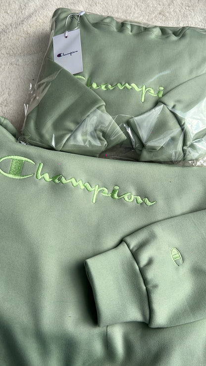 Sudadera Champion Verde pastel 💚