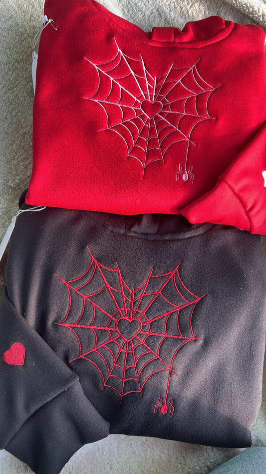 Sudadera Dúo Spider Bordado