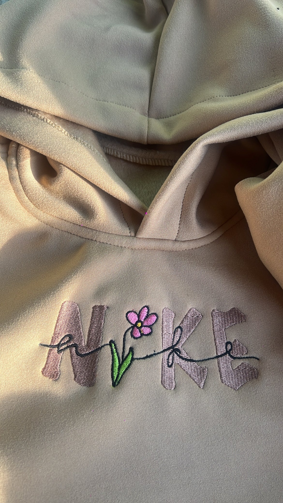 Sudadera Nike Flower 🤎