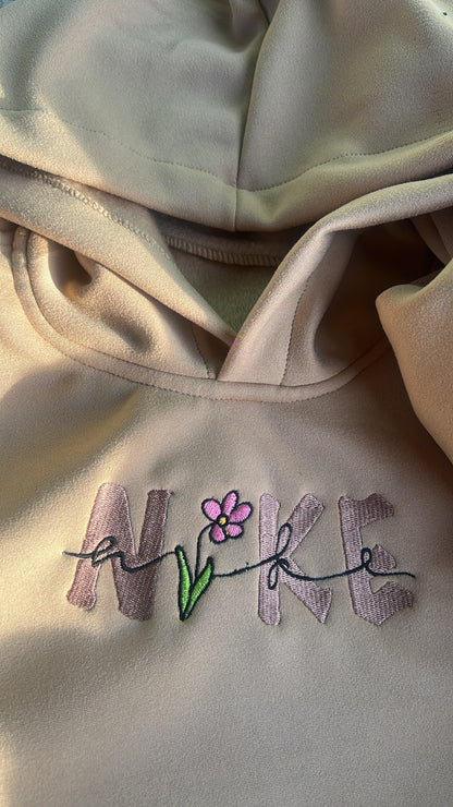 Sudadera Nike Flower 🤎