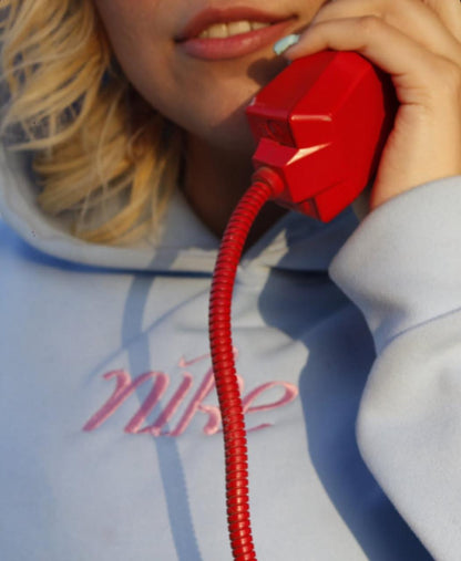 Hoddie moños azul