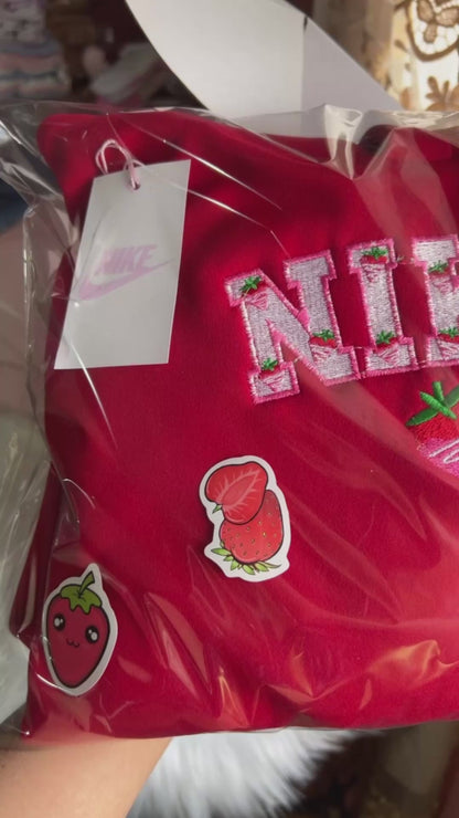 Sudadera Bordada Fresitas 🍓